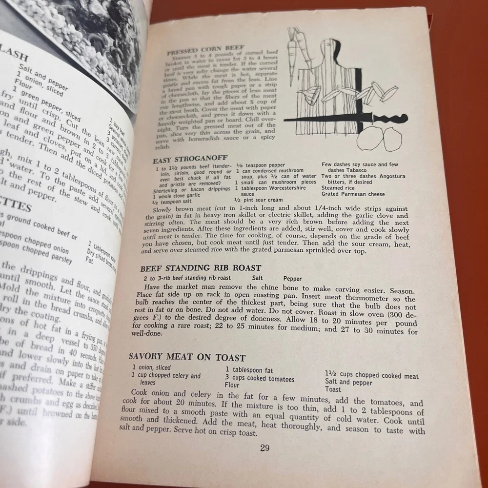 Vintage 1961 Florida Meat Recipes Cookbook Booklet Florida Dept of Agriculture